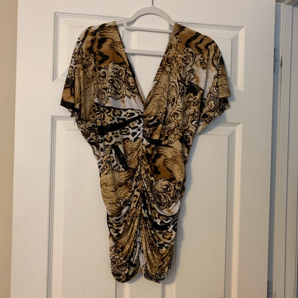Low cut fun shirt